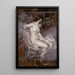 Pearl-colored nude of a seated young girl - Giovanni Boldini — framed artwork on a wall