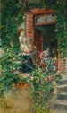 Sobre la terraza - Giovanni Boldini — vista de la obra