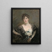 Retrato de Josefina Alvear de Errazuriz - Giovanni Boldini — cuadro enmarcado en la pared
