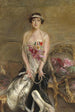 Retrato de Lady Michelham - Giovanni Boldini — vista de la obra