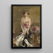 Retrato de Lady Michelham - Giovanni Boldini — cuadro enmarcado en la pared