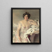 Portrait of Lady Nanne Schrader and Wiborg - Giovanni Boldini — framed artwork on a wall