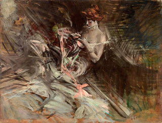 The Ball Gown - Giovanni Boldini — artwork view