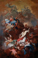 La Gloire de Saint Philippe Neri - Giovanni Camillo Sagrestani — vista de la obra