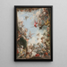 La Glorificación de la familia Giustiniani - Giovanni Domenico Tiepolo — cuadro enmarcado en la pared