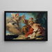 The Sacrifice of Isaac - Giovanni Domenico Tiepolo — framed artwork on a wall