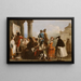 El Narrador - Giovanni Domenico Tiepolo — cuadro enmarcado en la pared