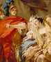 Las mujeres de Darío invocando la clemencia de Alejandro - Giovanni Domenico Tiepolo — vista de la obra