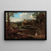 Paisaje clásico - Giovanni Francesco Grimaldi — cuadro enmarcado en la pared