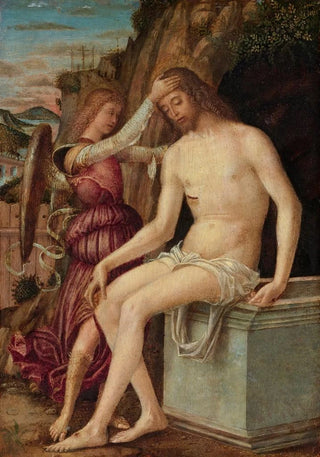 Giovanni Francesco Maineri - The Resurrected Christ With An Angel.webp