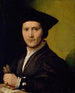 Retrato de un joven - Giovanni Francesco Penni — vista de la obra