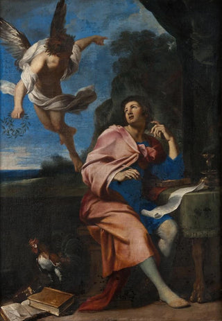 Giovanni Francesco Romanelli - Allegory over Poetry.webp