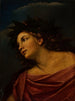 Apollon llevando una corona de laurel - Giovanni Francesco Romanelli — vista de la obra