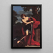 David - Giovanni Francesco Romanelli — cuadro enmarcado en la pared
