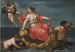 El Triunfo de Galatea - Giovanni Francesco Romanelli — vista de la obra