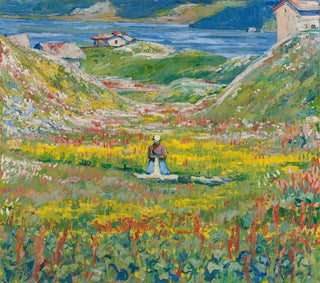 Valle en flor - Giovanni Giacometti — vista de la obra