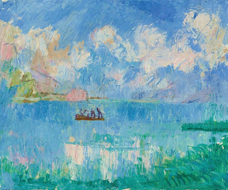 Los Pescadores - Giovanni Giacometti — vista de la obra
