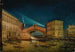 Vista nocturna del Rialto durante la fiesta del Redentor - Giovanni Grubacs — vista de la obra