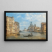 Venecia vista del Gran Canal - Giovanni Grubacs — cuadro enmarcado en la pared