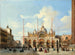 Vista de la plaza de San Marcos - Giovanni Grubacs — vista de la obra