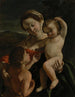 La Virgen con el Niño y el pequeño San Juan Bautista - Giovanni Lanfranco — vista de la obra