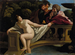 Susanne et les vieillards - Giovanni Lanfranco — artwork view