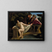 Susanne et les vieillards - Giovanni Lanfranco — framed artwork on a wall
