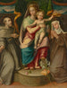 La Virgen con el Niño con san Francisco y santa Clara - Giovanni Maria Butteri — vista de la obra