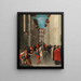 El regreso del Palio - Giovanni Maria Butteri — cuadro enmarcado en la pared
