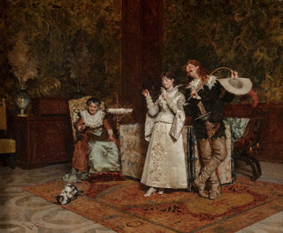 Mirar al gato - Giovanni Paolo Bedini — vista de la obra