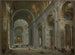 Interior de San Pedro en Roma - Giovanni Paolo Panini — vista de la obra