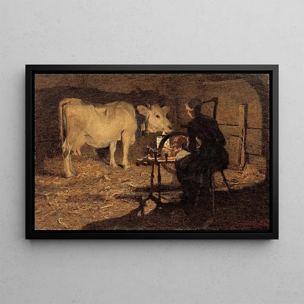 Giovanni Segantini - Spinning.webp