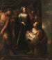 La descubrimiento de Moisés - Giovanni Stefano Danedi — vista de la obra