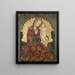 de la Virgen de la Humildad - Giovanni da Francia — cuadro enmarcado en la pared