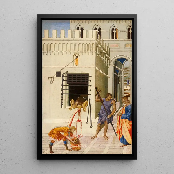 Giovanni di Paolo - The Beheading of Saint John the Baptist.webp