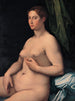 Una mujer sentada - Girolamo Siciolante da Sermoneta — vista de la obra