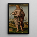 Cleopatra and the aspic - Girolamo di Benvenuto — framed artwork on a wall