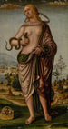 Cleopatra and the aspic - Girolamo di Benvenuto — artwork view