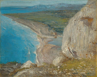 La costa del Líbano - Giulio Aristide Sartorio — vista de la obra