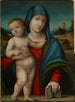 Virgen con el Niño - Giulio Francia — vista de la obra