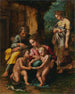La Sainte Famille - Giulio Romano — artwork view