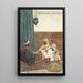 A part of Tavli - Giulio Rosati — framed artwork on a wall
