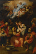La nacimiento de la Virgen - Giuseppe Bartolomeo Chiari — vista de la obra