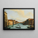 Venecia, Gran Canal - Giuseppe Bernardino Bison — cuadro enmarcado en la pared