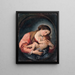 La Vierge à l'Enfant - Giuseppe Bonati — framed artwork on a wall