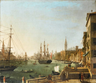 Gran Canal en Venecia - Giuseppe Borsato — vista de la obra