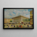La Bourse - Giuseppe Canella — framed artwork on a wall