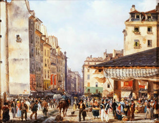 Les Halles - Giuseppe Canella — vista de la obra