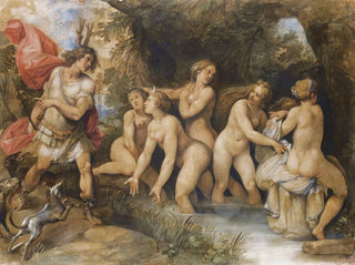 Diane y Acteón - Giuseppe Cesari — vista de la obra
