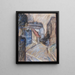 Montmartre - Giuseppe Cominetti — cuadro enmarcado en la pared